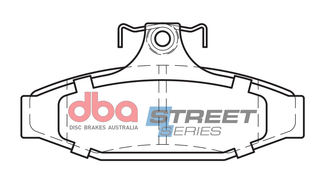DBA Brake Disc Brake Pads Street Series Ceramic DB1376SS - Imagen 2