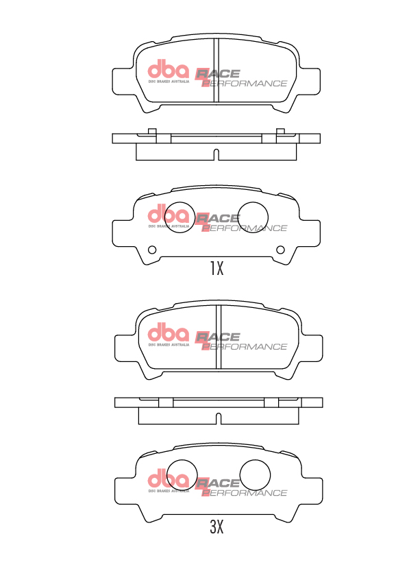DBA Brake Pads Race Performance DB1379RP - Image 2