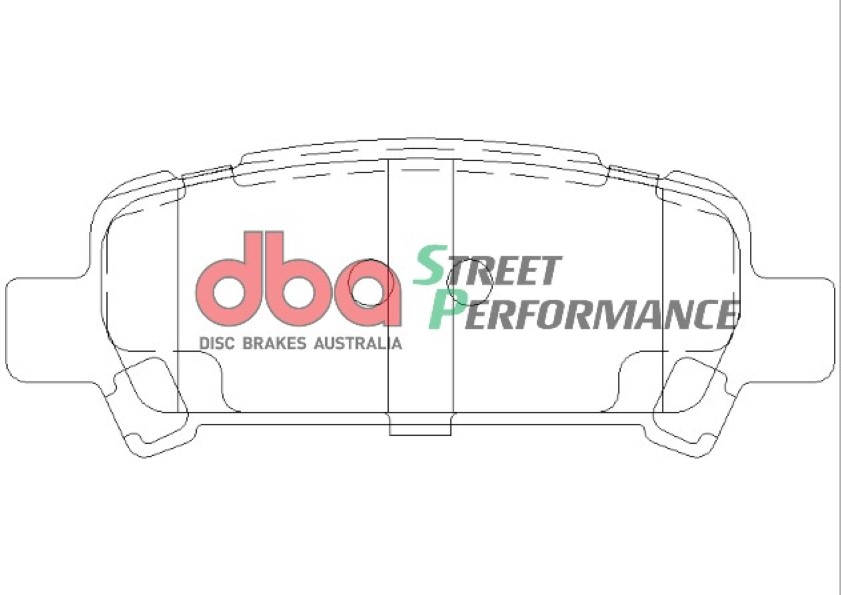 DBA Brake Kit Street Series T2 Slotted & Street Performance Brake Pads (2x DBA653S + DB1379SP) DBA653S-1379SP - Image 3
