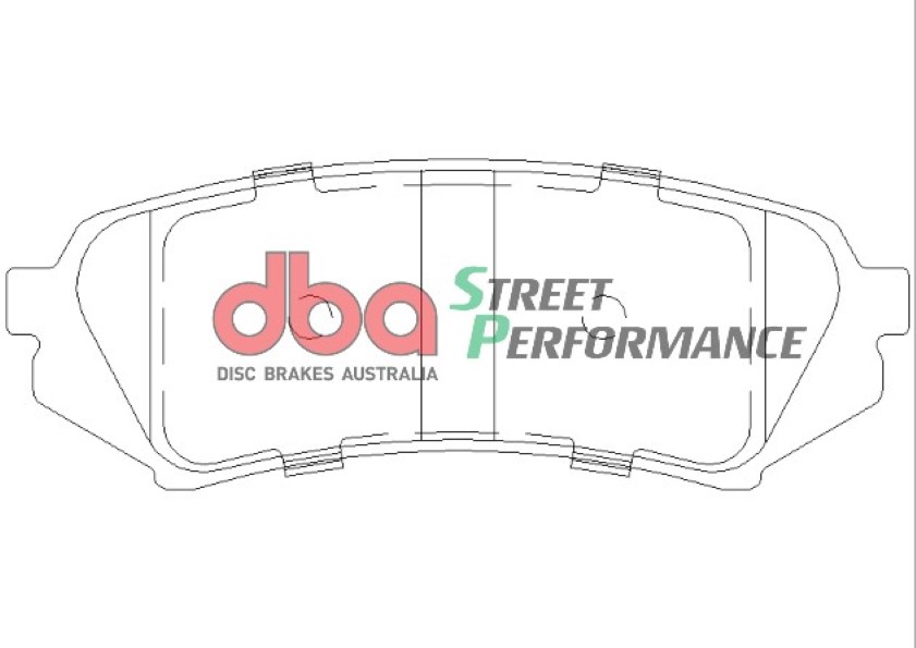 DBA Brake Kit Street Series T2 Slotted & Street Performance Brake Pads (2x DBA789S + DB1383SP) DBA789S-1383SP - Image 3