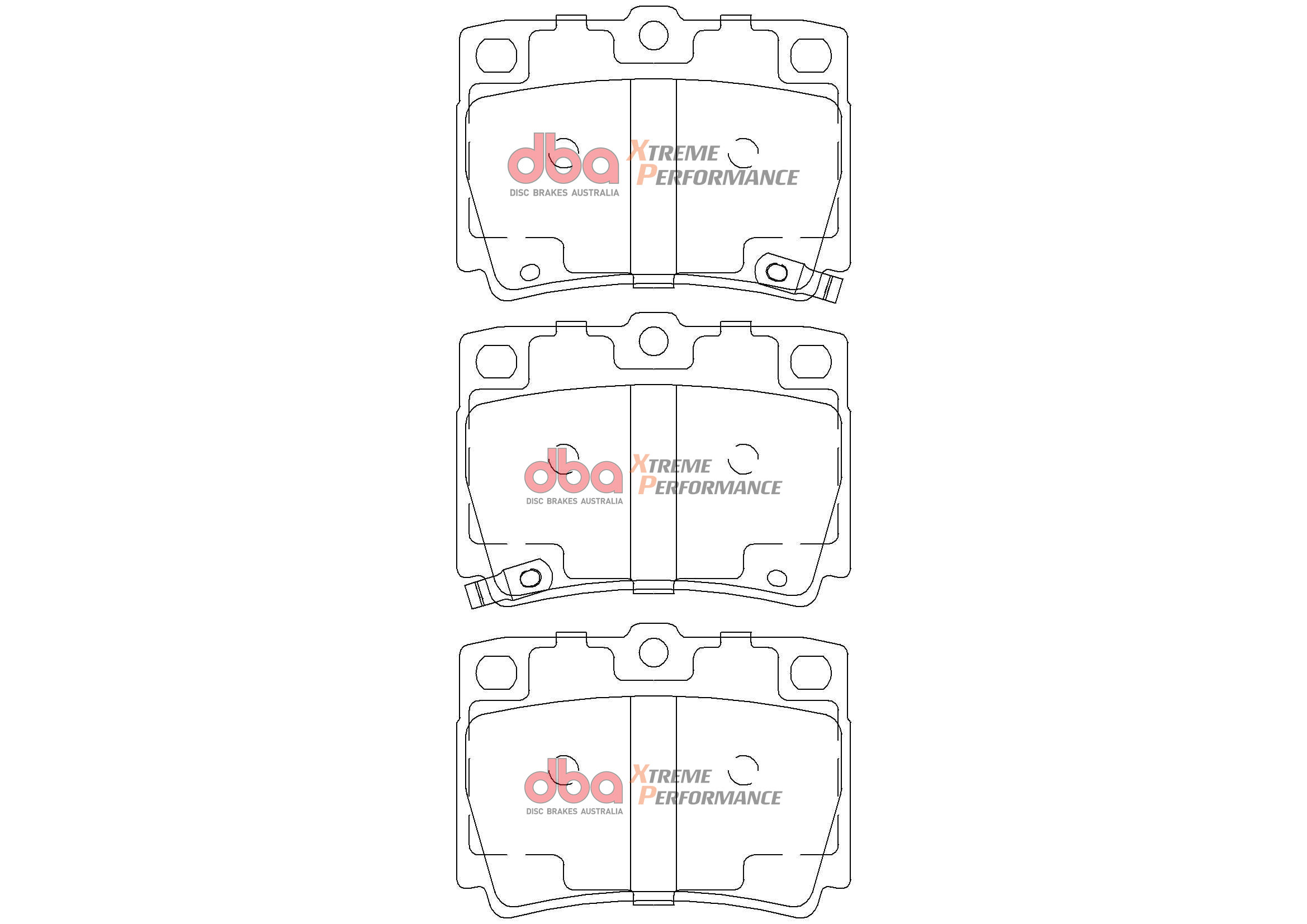 DBA Brake Pads Xtreme Performance DB1390XP - Image 2
