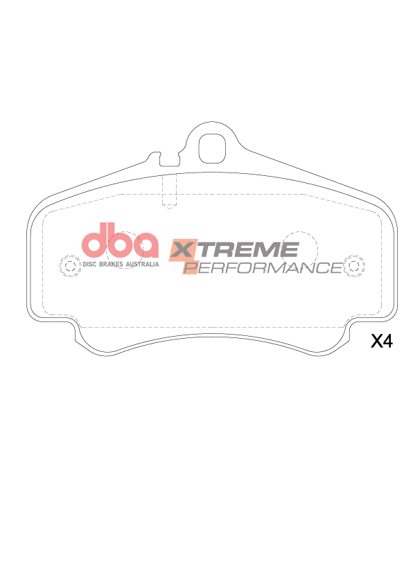 DBA Brake Pads Xtreme Performance DB1400XP - Image 2