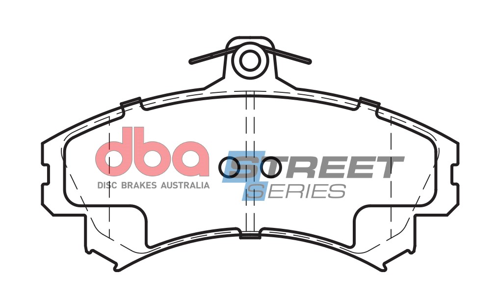 DBA Brake Disc Brake Pads Street Series Ceramic DB1402SS - Imagen 2