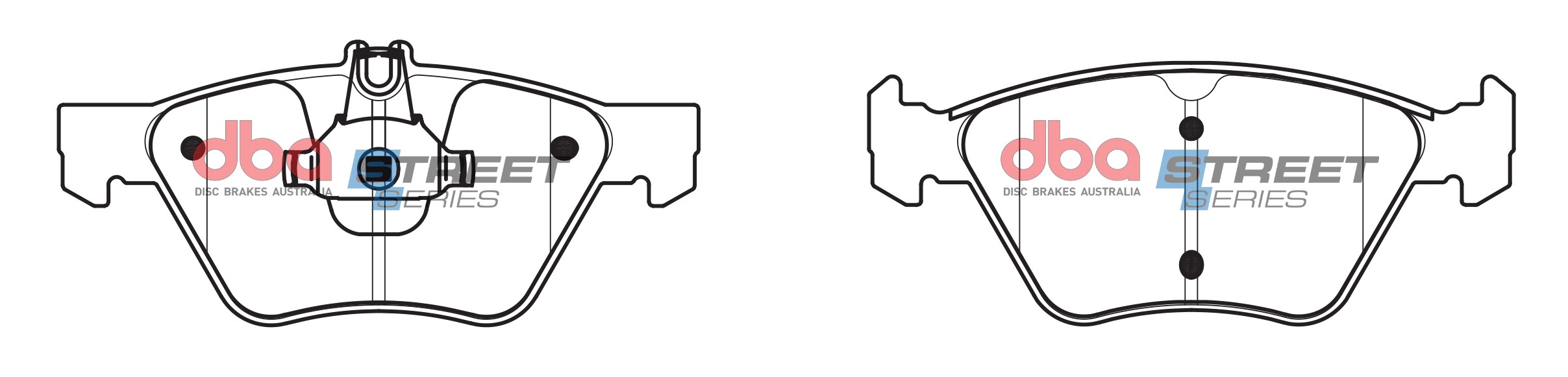 DBA Brake Disc Brake Pads Street Series Ceramic DB1403SS - Imagen 2