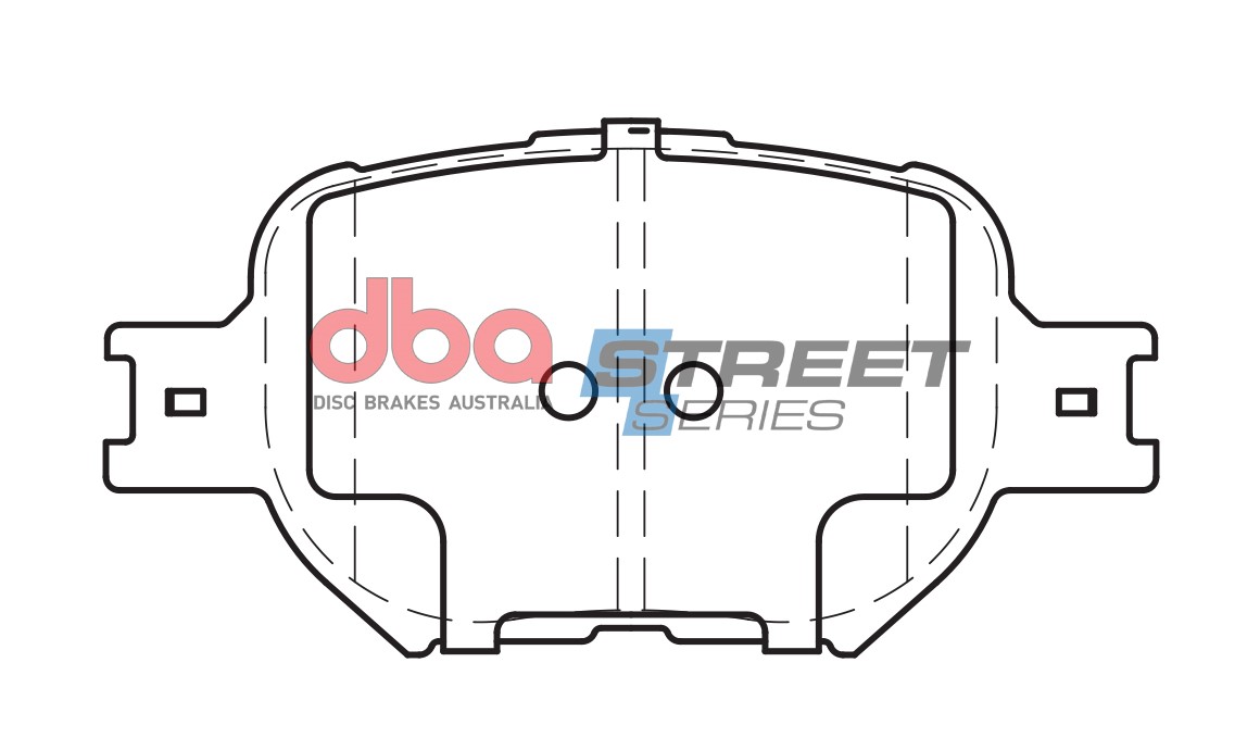 DBA Brake Disc Brake Pads Street Series Ceramic DB1431SS - Imagen 2