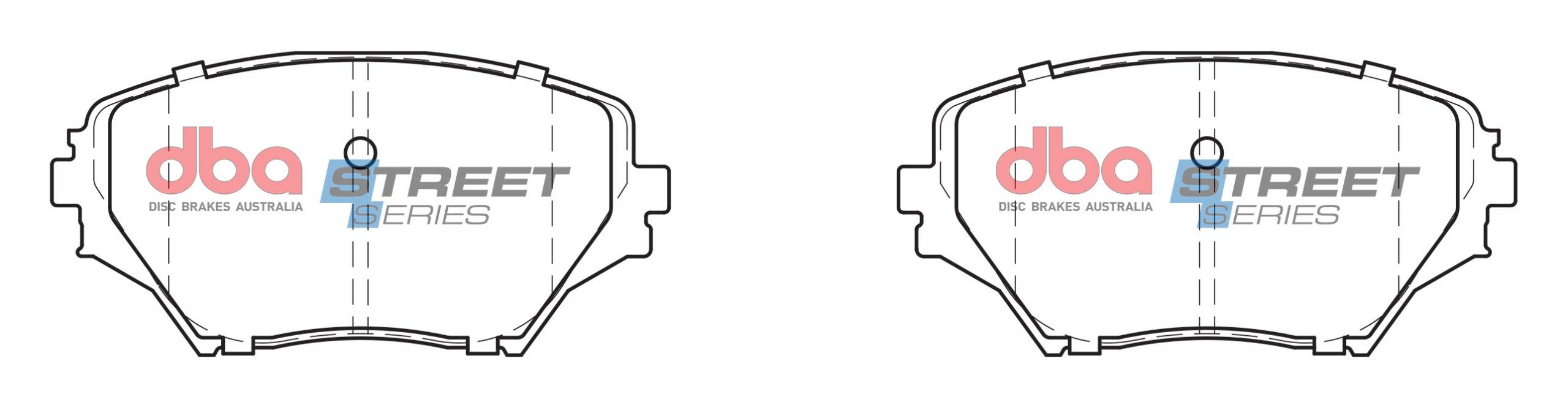 DBA Brake Disc Brake Pads Street Series Ceramic DB1432SS - Image 2