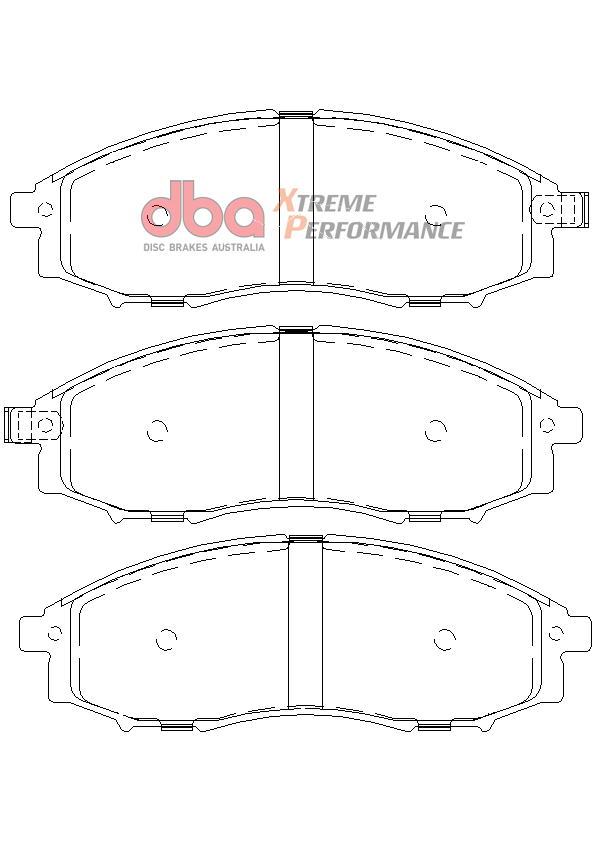 DBA Brake Pads Xtreme Performance DB1439XP - Image 2