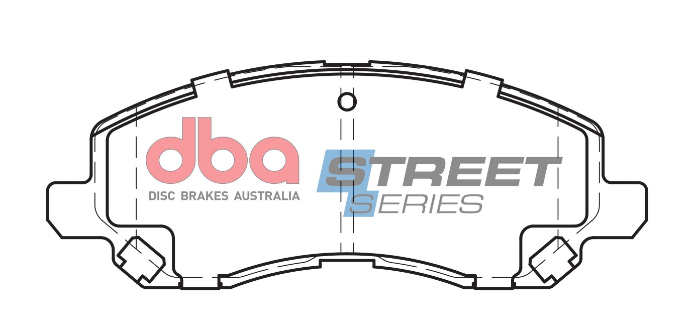 DBA Brake Disc Brake Pads Street Series Ceramic DB1441SS - Imagen 2