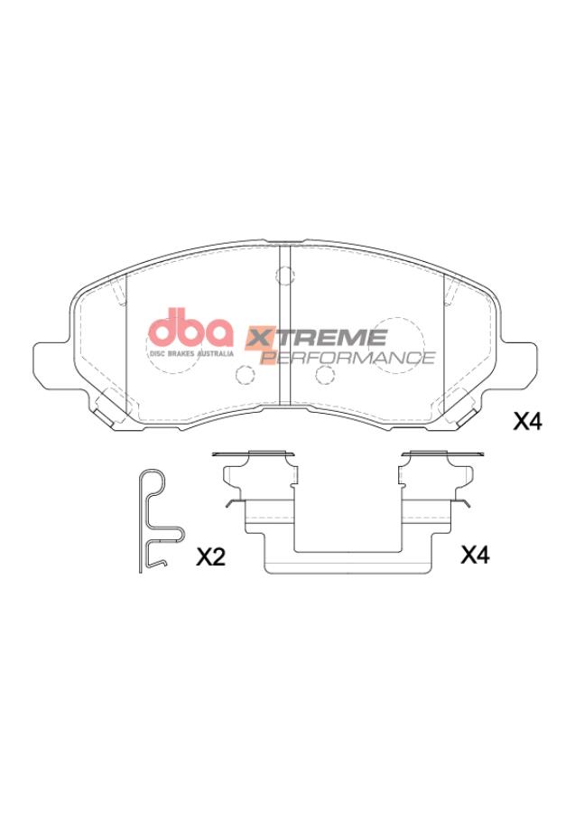 DBA Brake Pads Xtreme Performance DB1441XP - Imagen 2