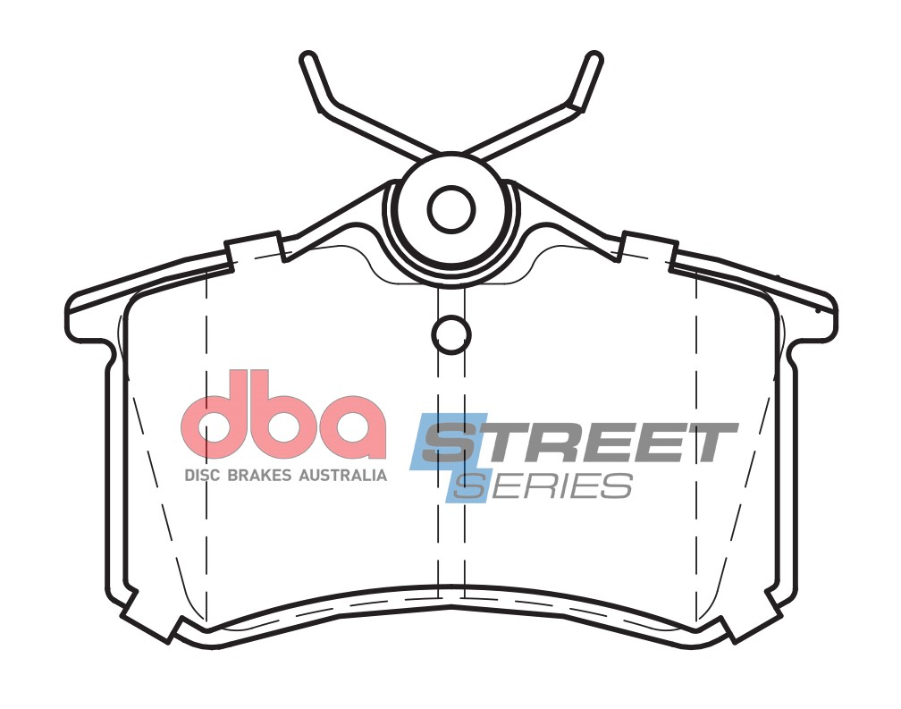DBA Brake Disc Brake Pads Street Series Ceramic DB1449SS - Imagen 2