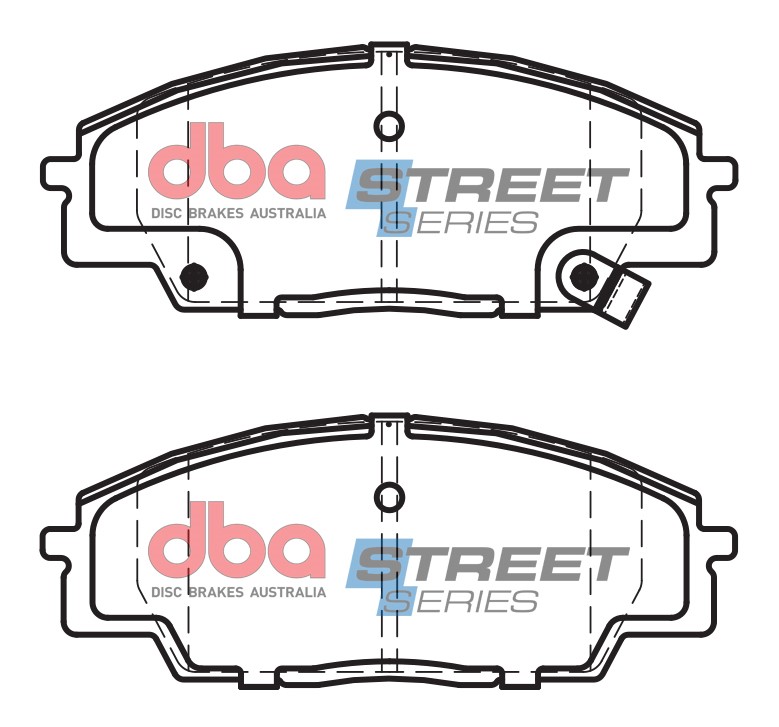 DBA Brake Disc Brake Pads Street Series Ceramic DB1452SS - Image 2