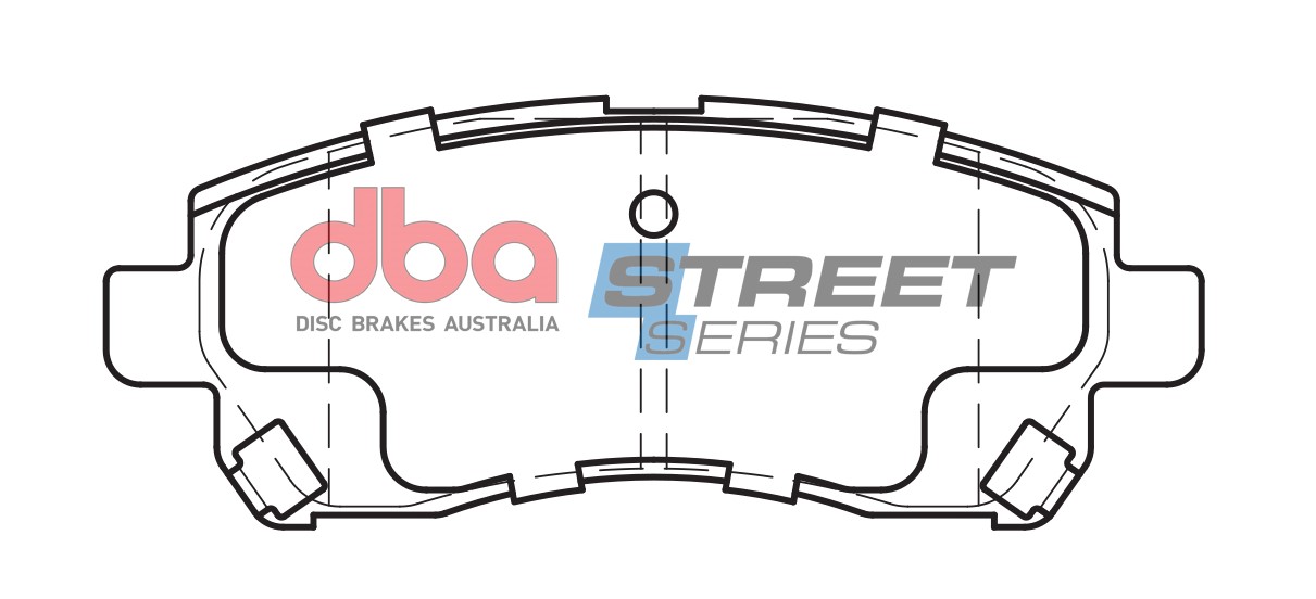 DBA Brake Disc Brake Pads Street Series Ceramic DB1460SS - Image 2