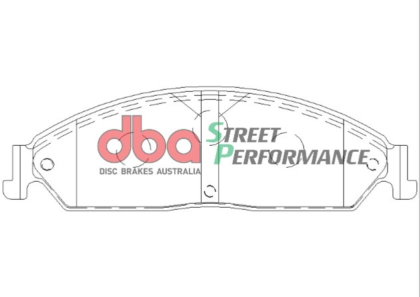 DBA Brake Pads Street Performance DB1473SP - Image 2