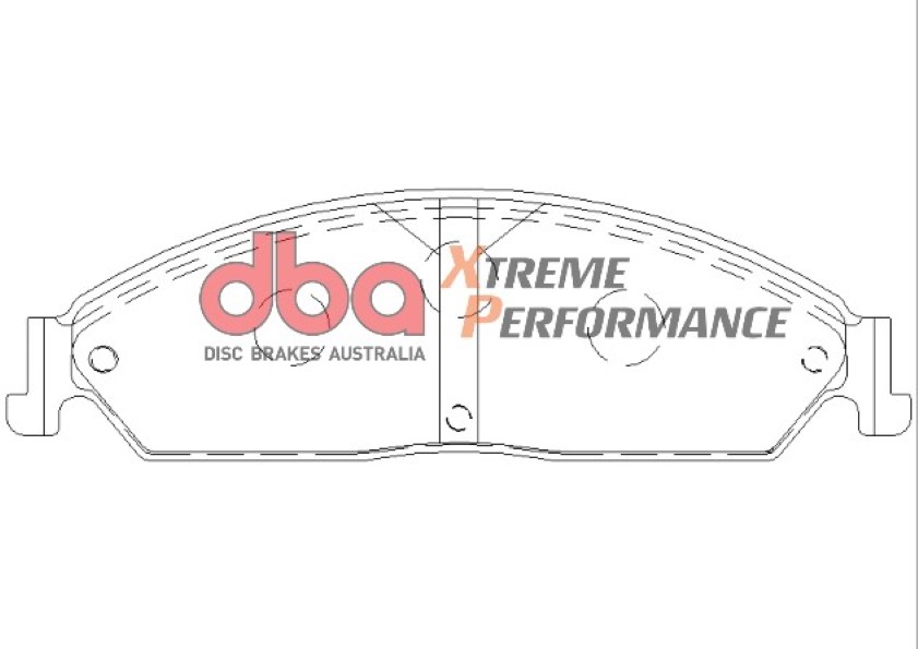DBA Brake Pads Xtreme Performance DB1473XP - Imagen 2