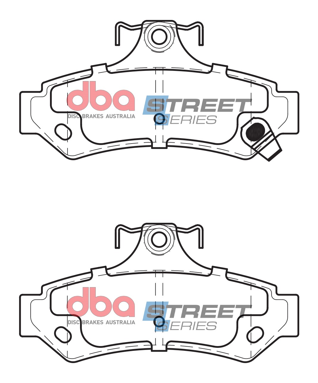 DBA Brake Disc Brake Pads Street Series Ceramic DB1475SS - Imagen 2