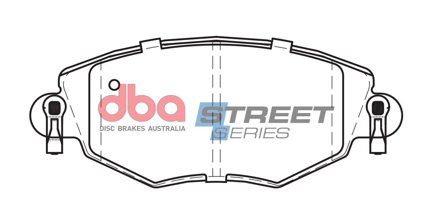 DBA Brake Disc Brake Pads Street Series Ceramic DB1479SS - Image 2