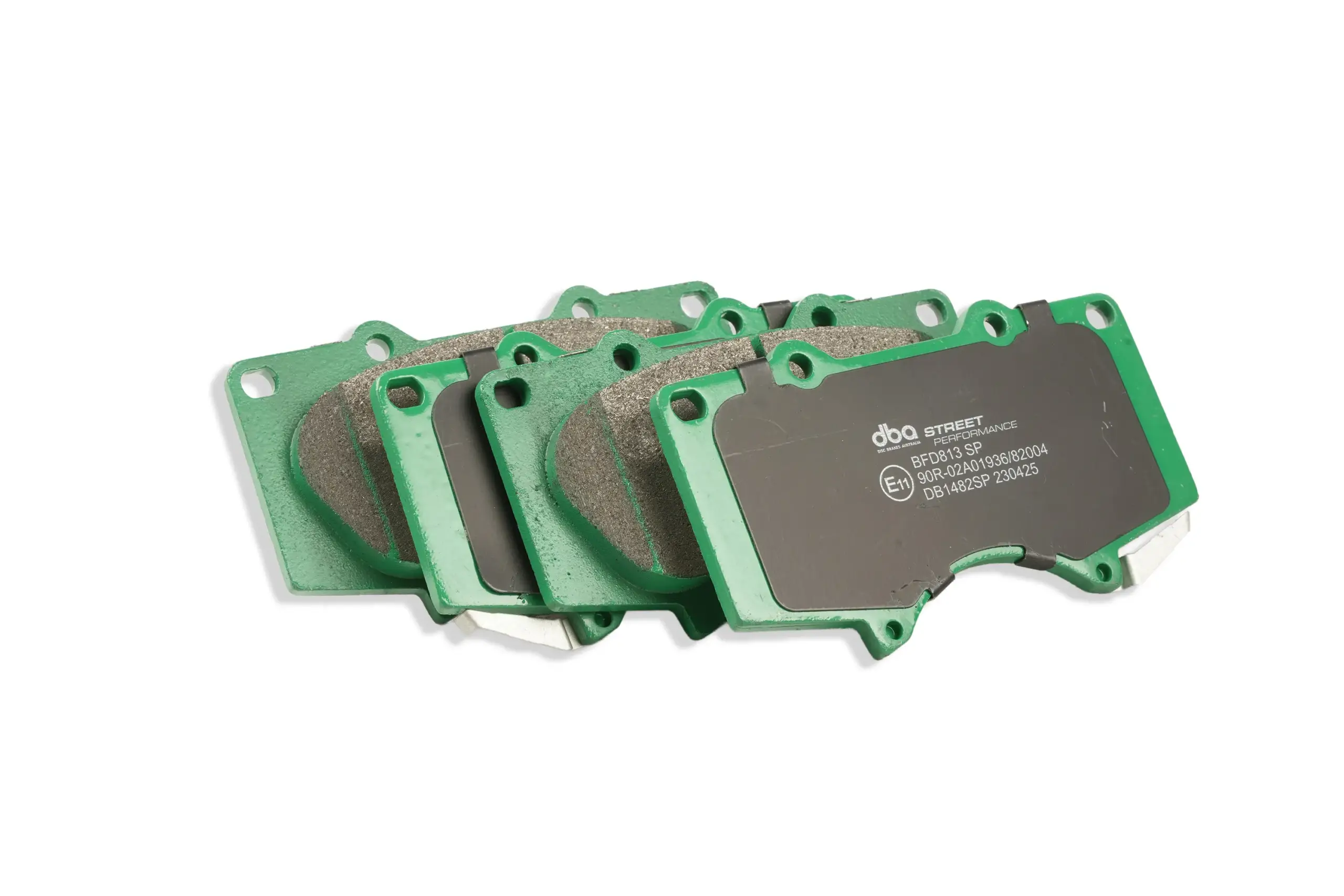 DBA Brake Kit Street Series En-Shield Plain & Street Performance Brake Pads (2x DBA2714E + DB1482SP) DBA2714E-1482SP - Imagen 3