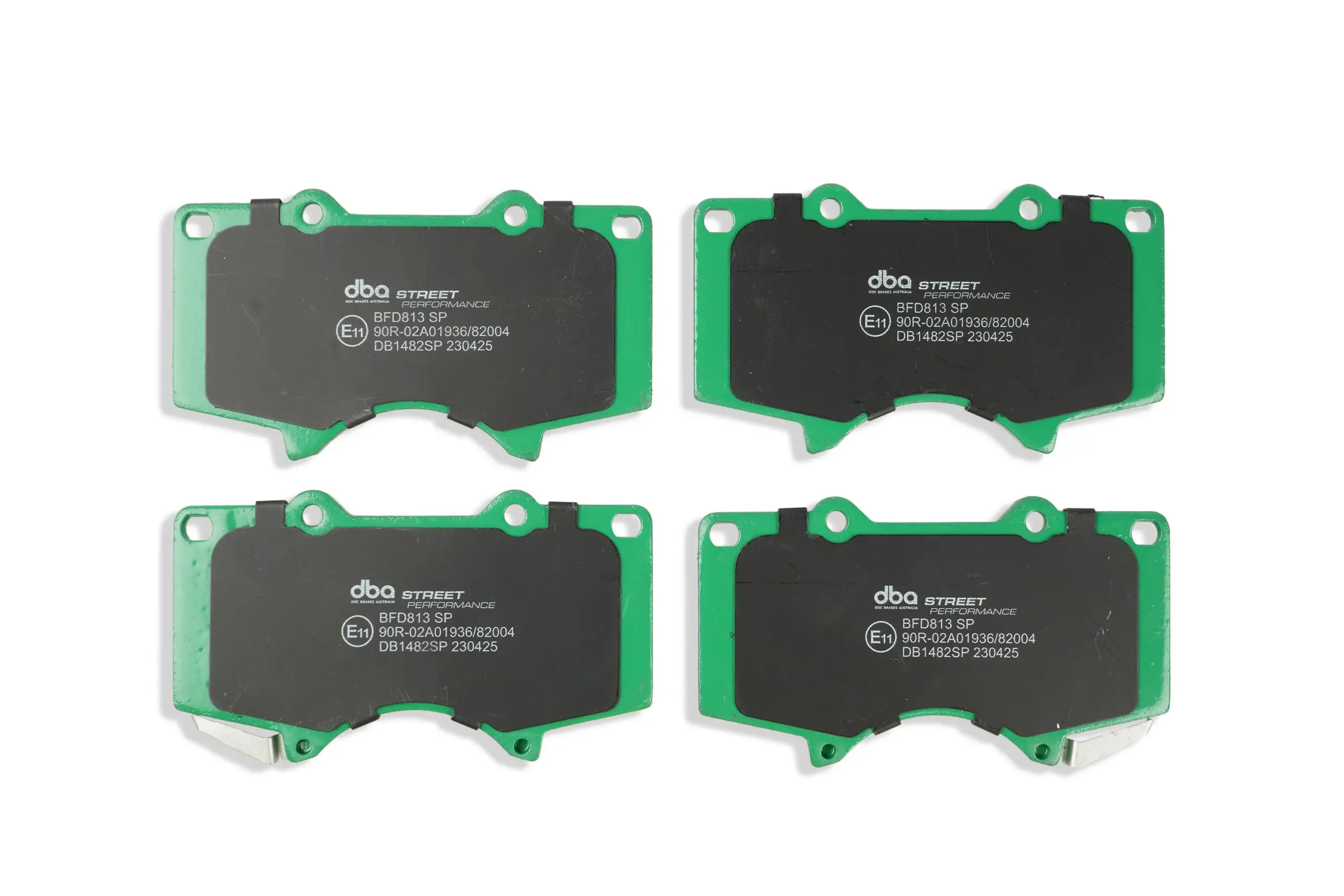 DBA Brake Kit Street Series En-Shield Plain & Street Performance Brake Pads (2x DBA2714E + DB1482SP) DBA2714E-1482SP - Imagen 5