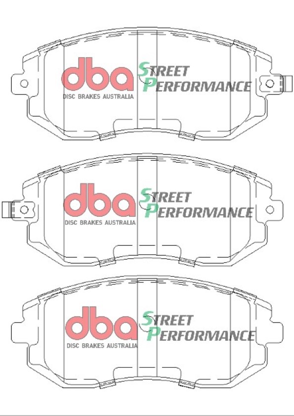 DBA Brake Kit Street Series En-Shield Plain & Street Performance Brake Pads (2x DBA650E + DB1491SP) DBA650E-1491SP - Image 3