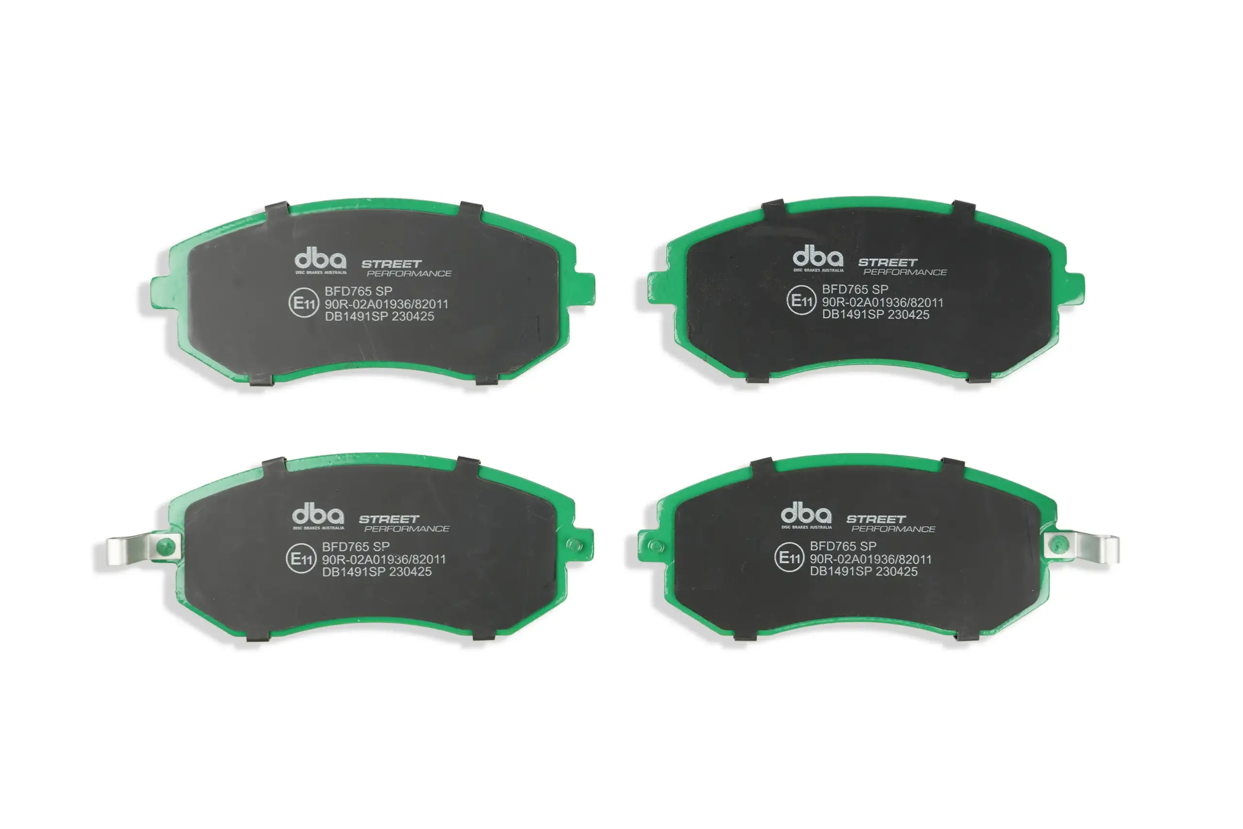 DBA Brake Kit Street Series En-Shield Plain & Street Performance Brake Pads (2x DBA650E + DB1491SP) DBA650E-1491SP - Image 6