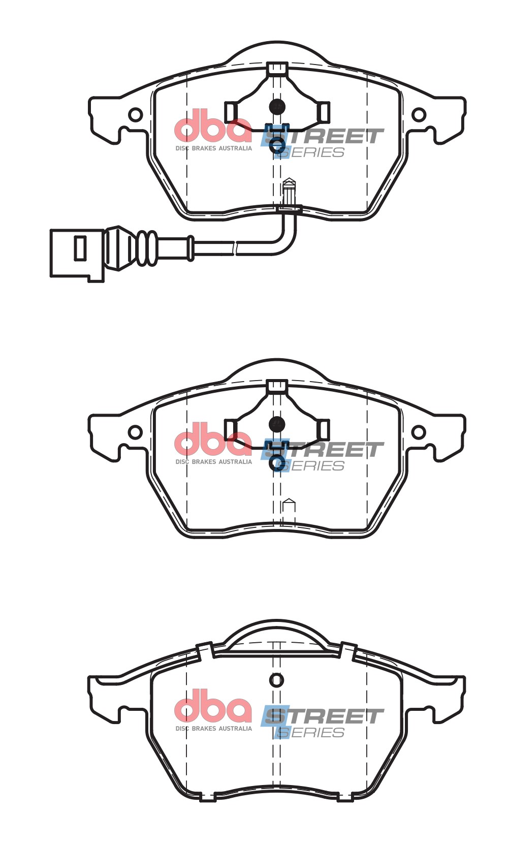 DBA Brake Disc Brake Pads Street Series Ceramic DB1492SS - Imagen 2