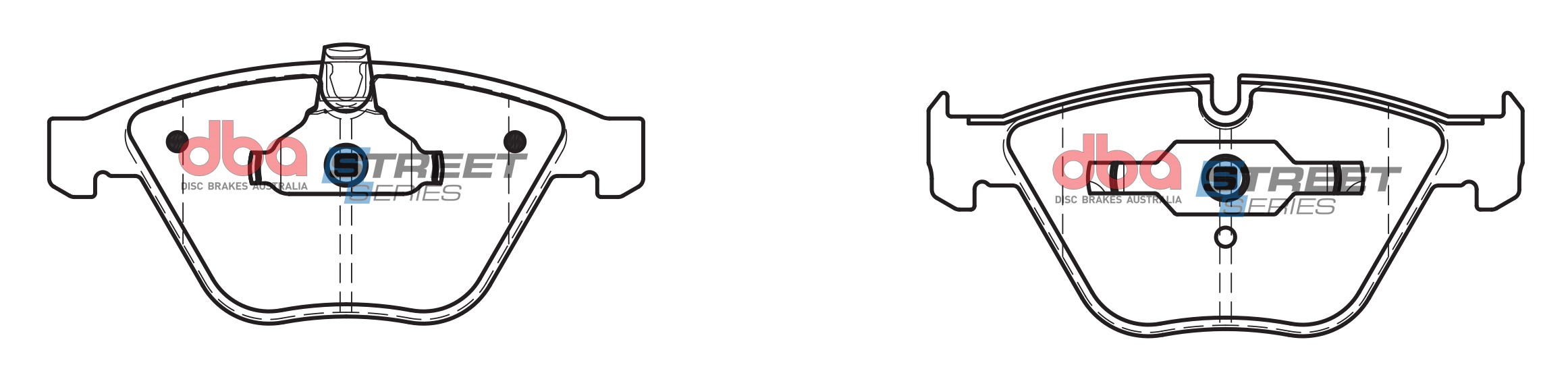 DBA Brake Disc Brake Pads Street Series Ceramic DB1498SS - Image 2