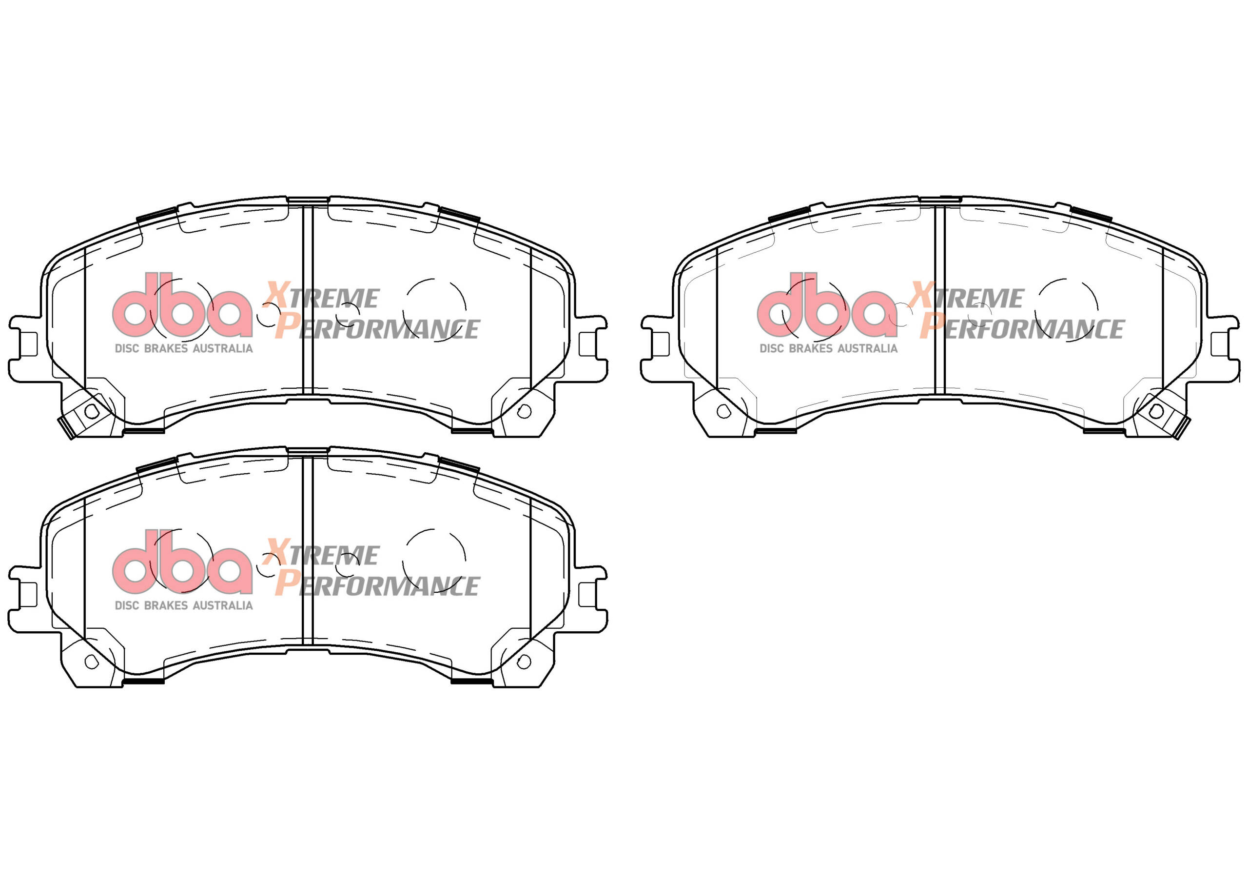 DBA Brake Pads Xtreme Performance DB15000XP - Image 2
