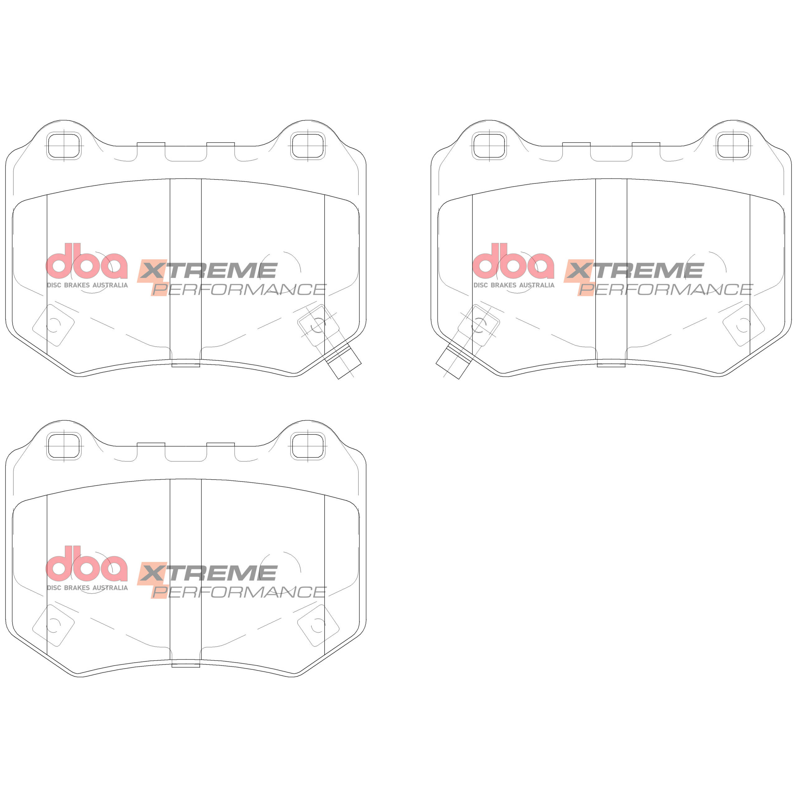 DBA Brake Pads Xtreme Performance ECE R90 certified DB15007XP - Image 2