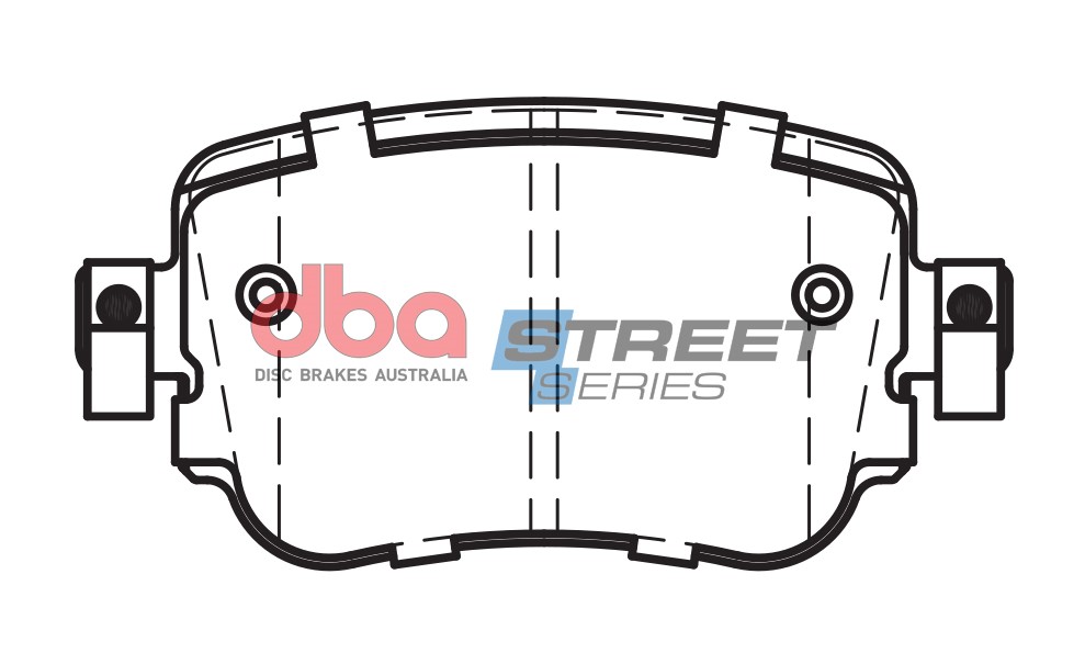 DBA Brake Disc Brake Pads Street Series Ceramic DB15009SS - Imagen 2