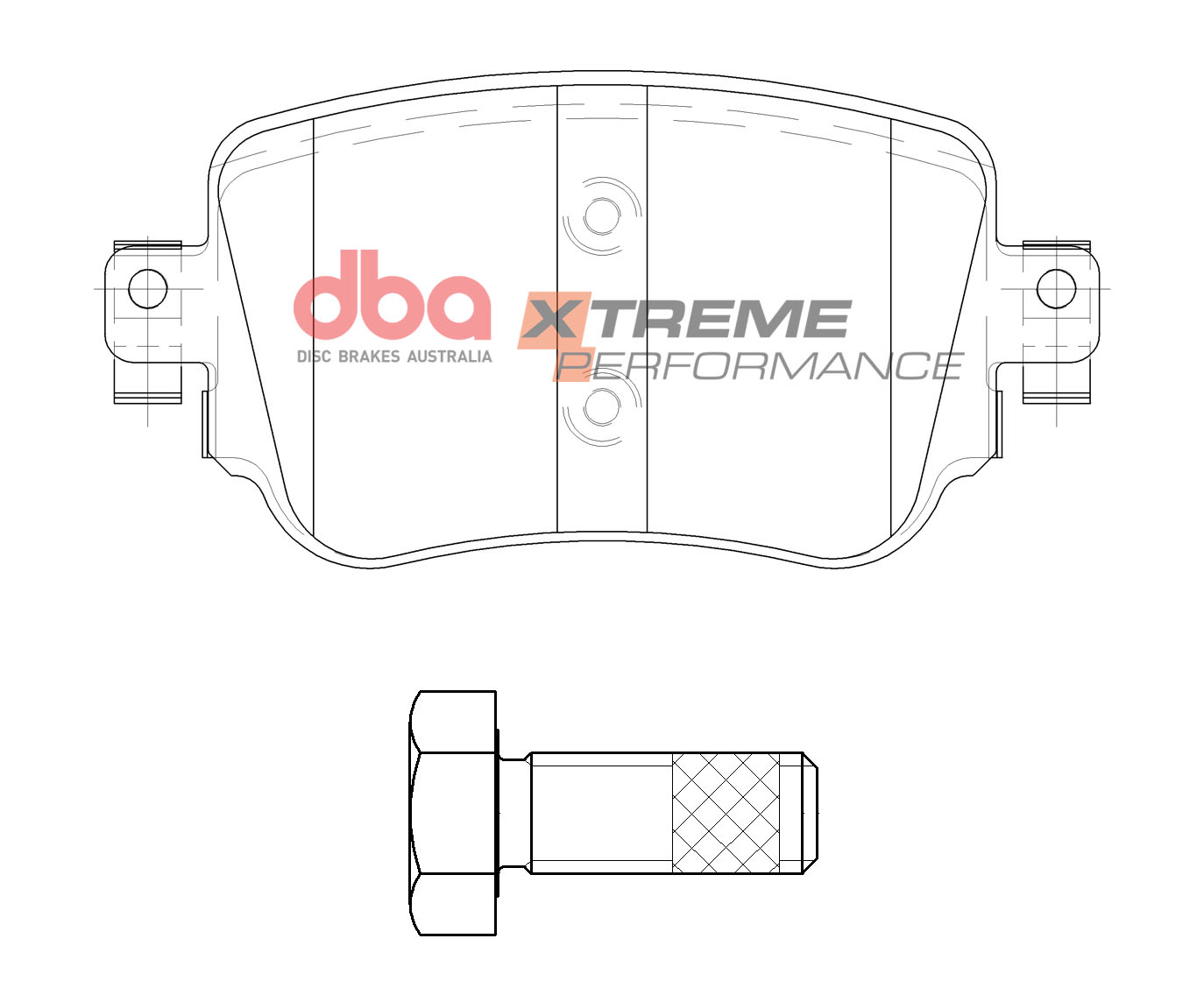 DBA Brake Pads Xtreme Performance DB15009XP - Imagen 2