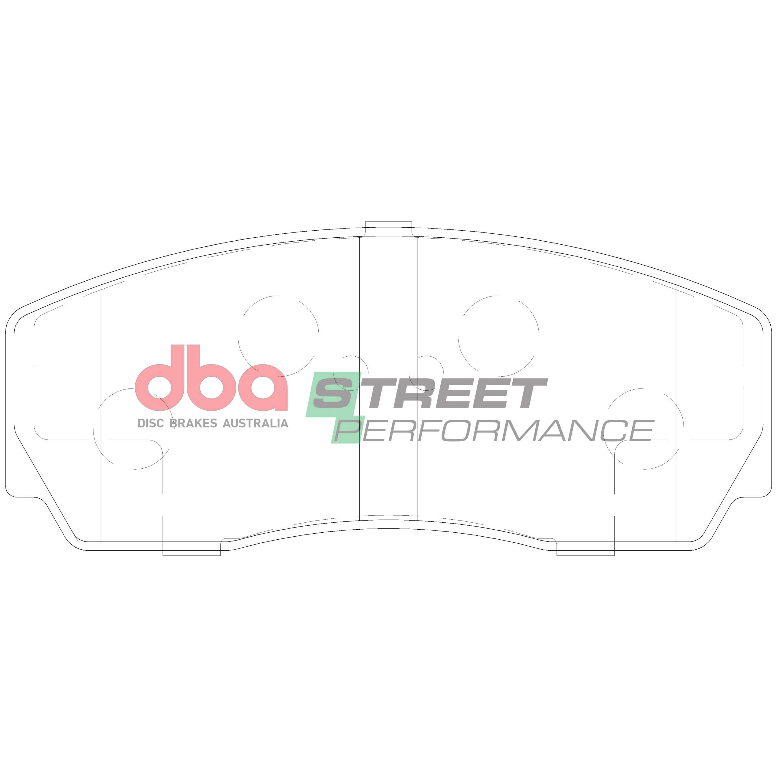 DBA Brake Pads Street Performance DB15010SP - Image 2