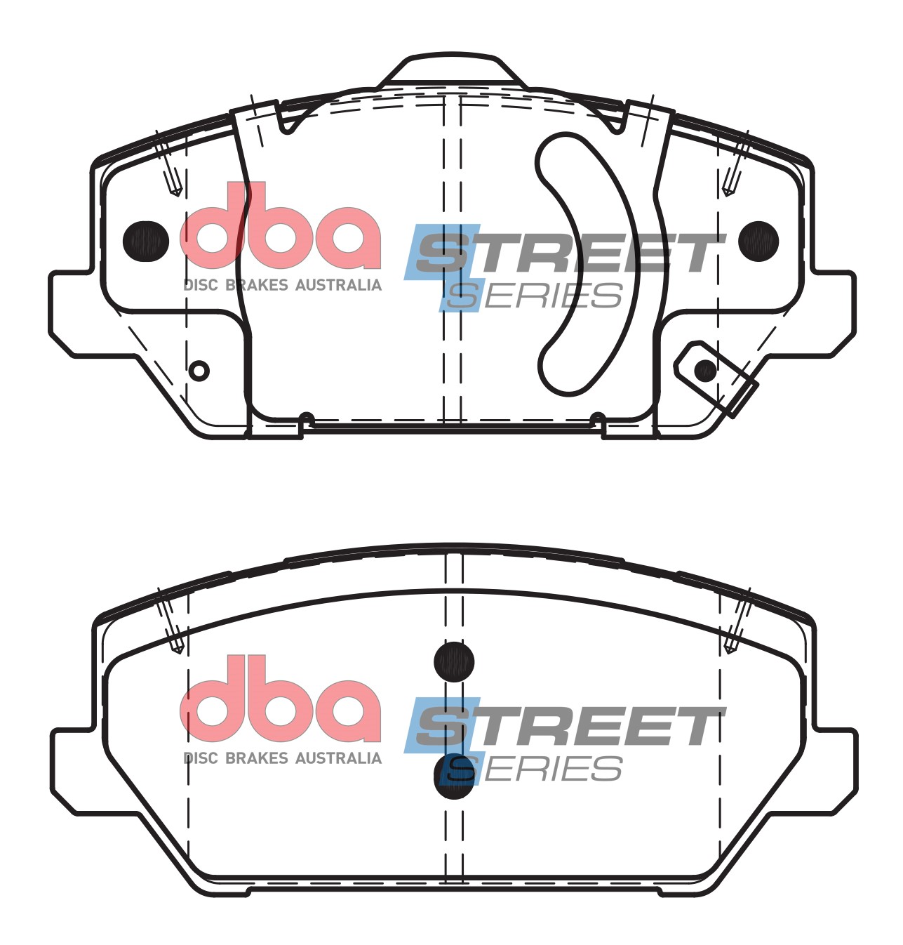 DBA Brake Disc Brake Pads Street Series Ceramic DB15012SS - Imagen 2