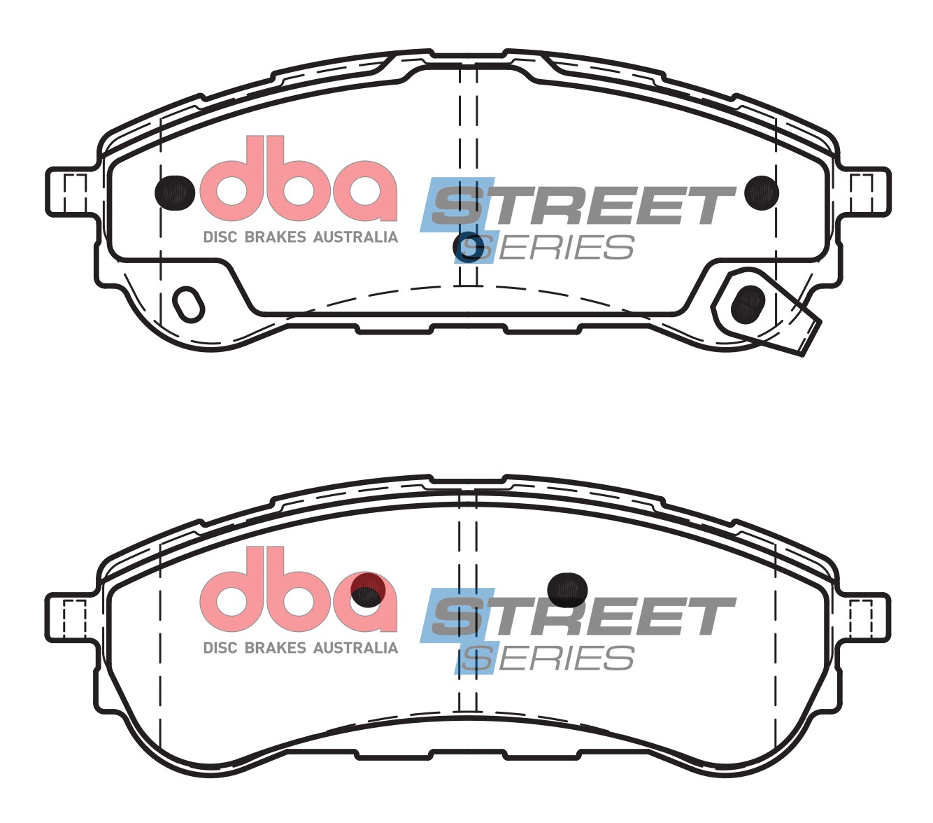 DBA Brake Disc Brake Pads Street Series Ceramic DB15016SS - Imagen 2