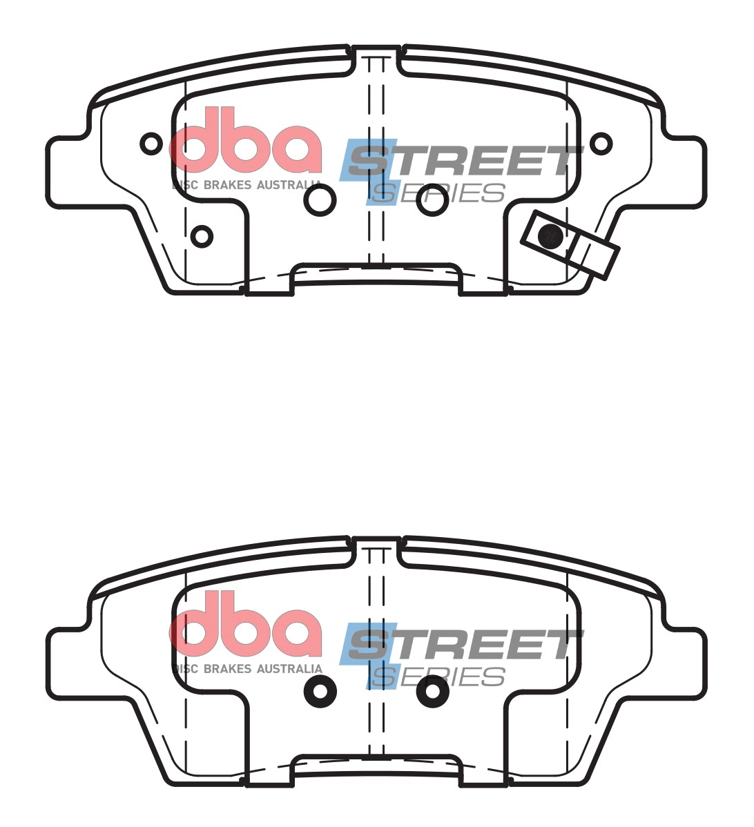DBA Brake Disc Brake Pads Street Series Ceramic DB15022SS - Imagen 2