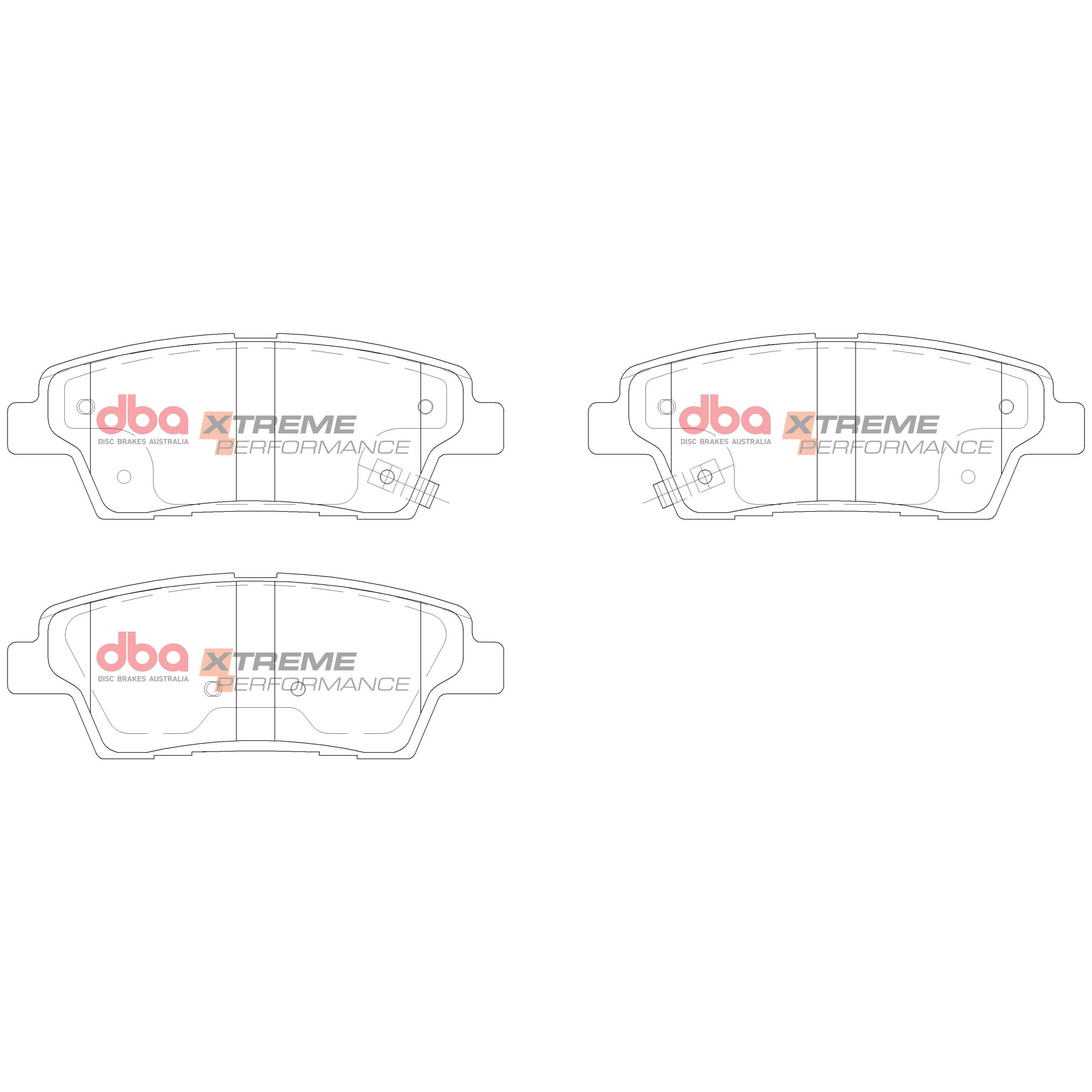 DBA Brake Pads Xtreme Performance DB15022XP - Image 2