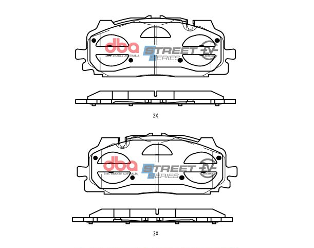 DBA Brake Pads Street Series DB15030SSEV