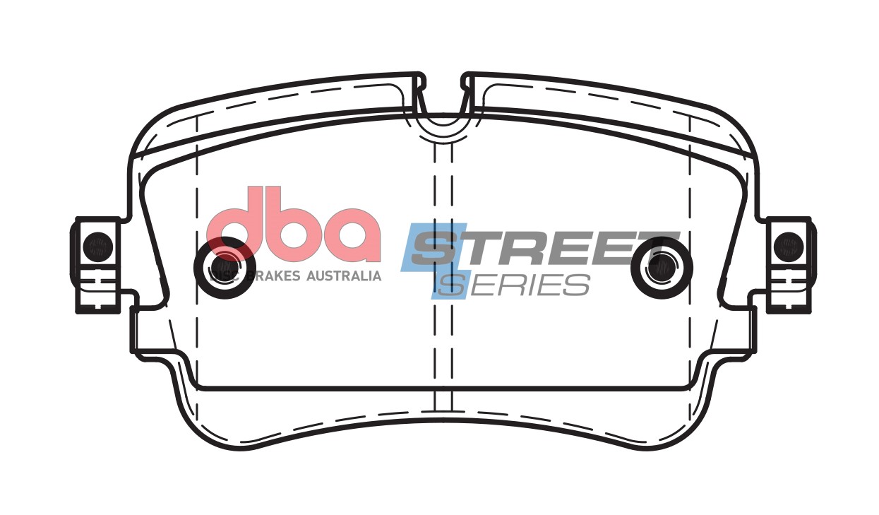 DBA Brake Disc Brake Pads Street Series Ceramic DB15031SS - Image 2