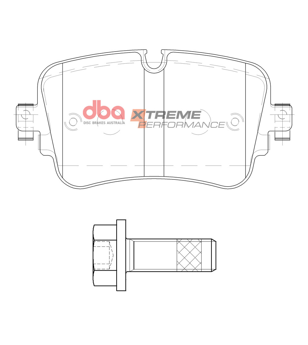 DBA Brake Pads Xtreme Performance DB15031XP - Imagen 2