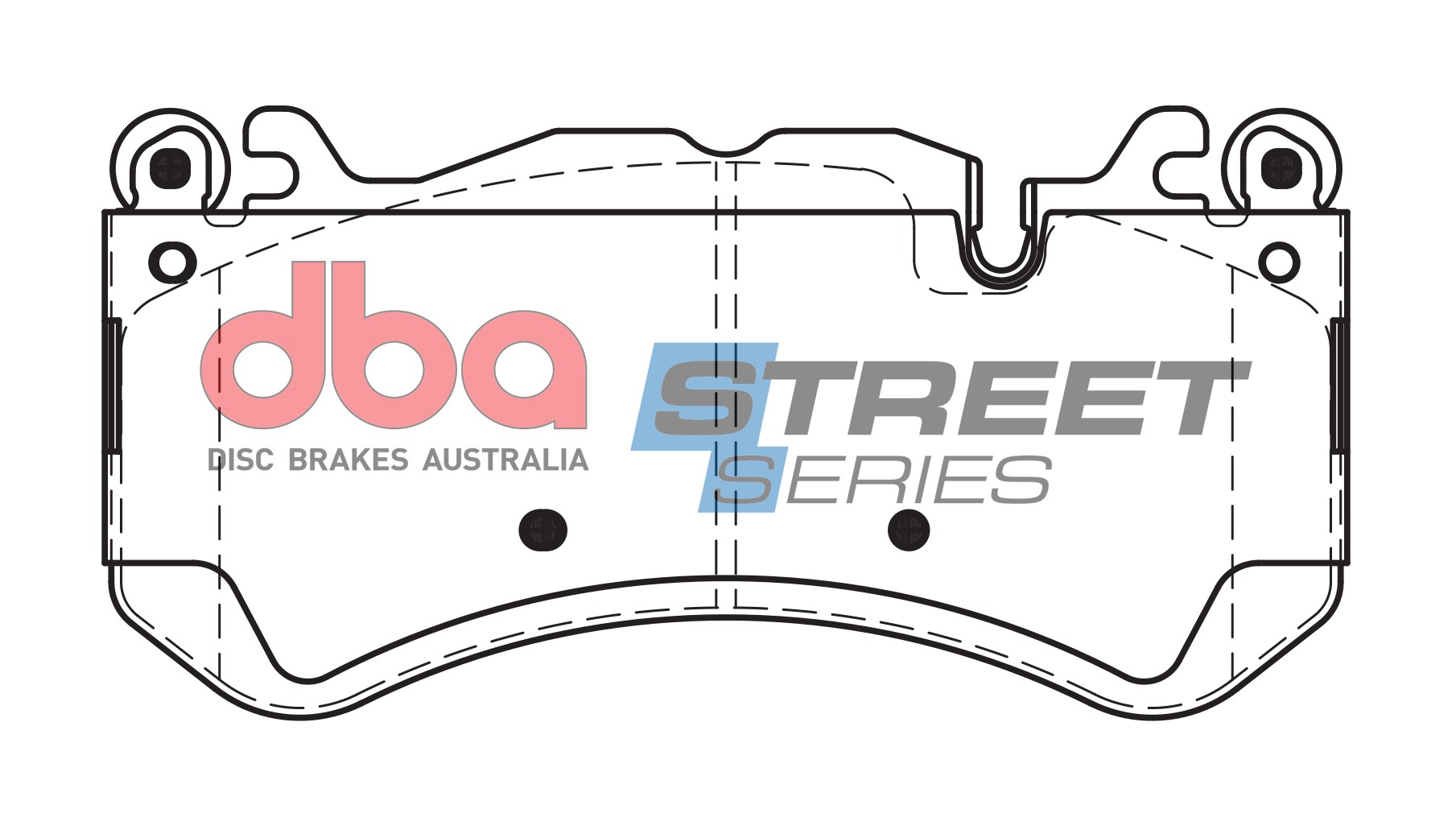 DBA Brake Disc Brake Pads Street Series Ceramic DB15033SS - Image 2