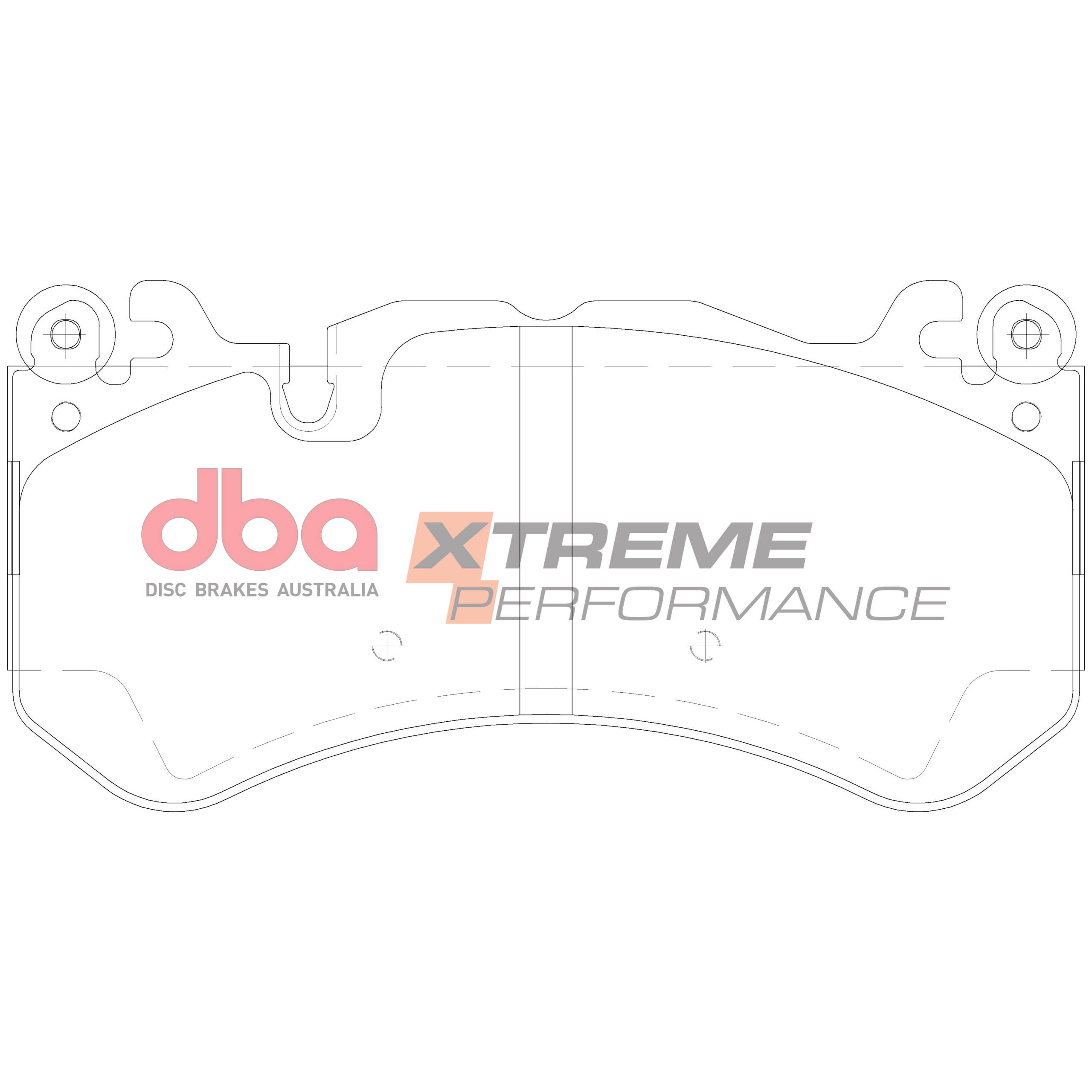 DBA Brake Pads Xtreme Performance ECE R90 certified DB15033XP - Imagen 2