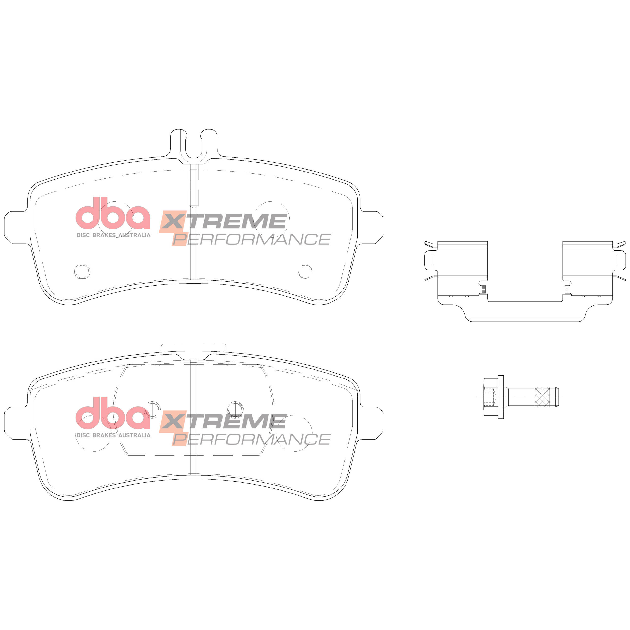 DBA Brake Pads Xtreme Performance DB15034XP - Imagen 2