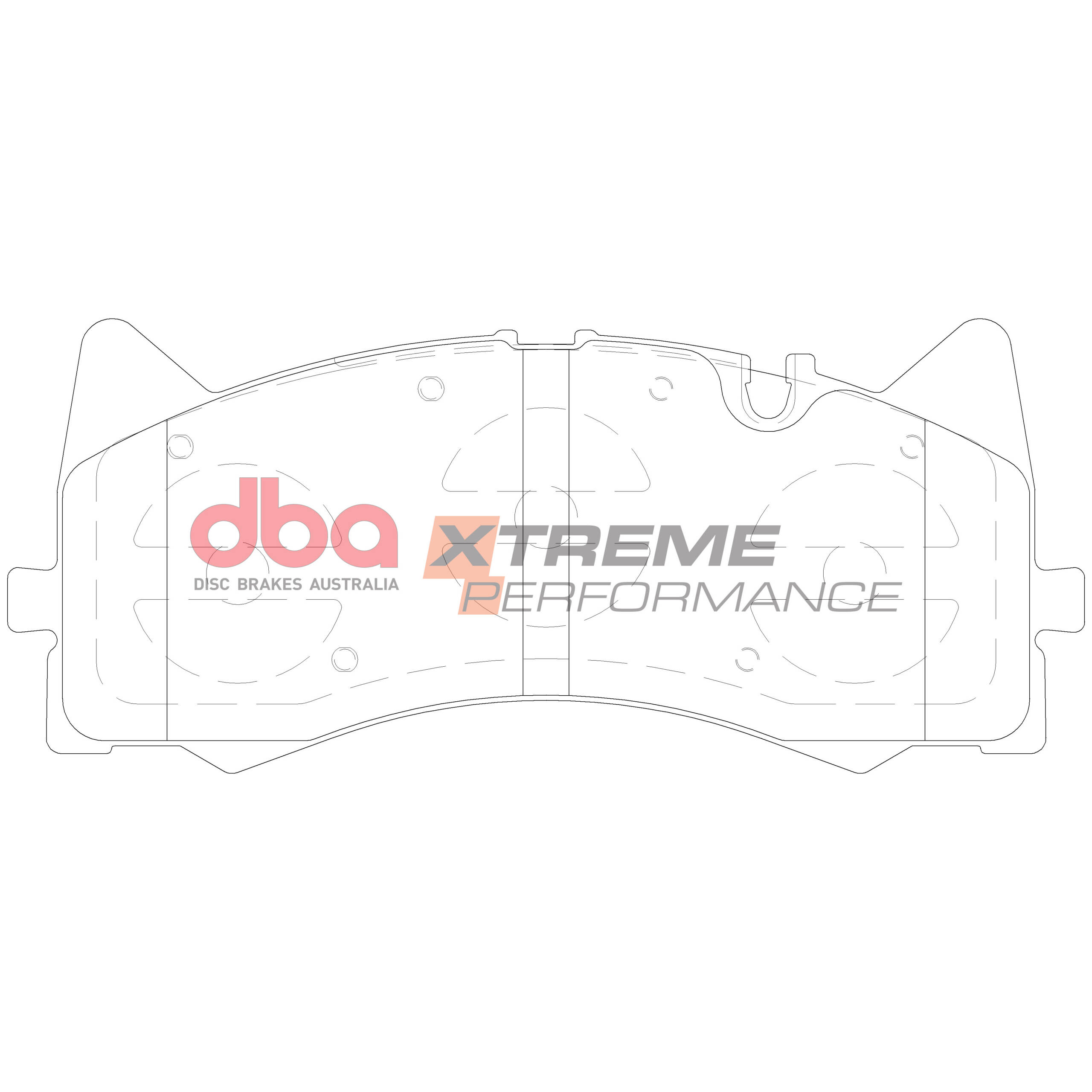 DBA Brake Pads Xtreme Performance DB15035XP - Imagen 2
