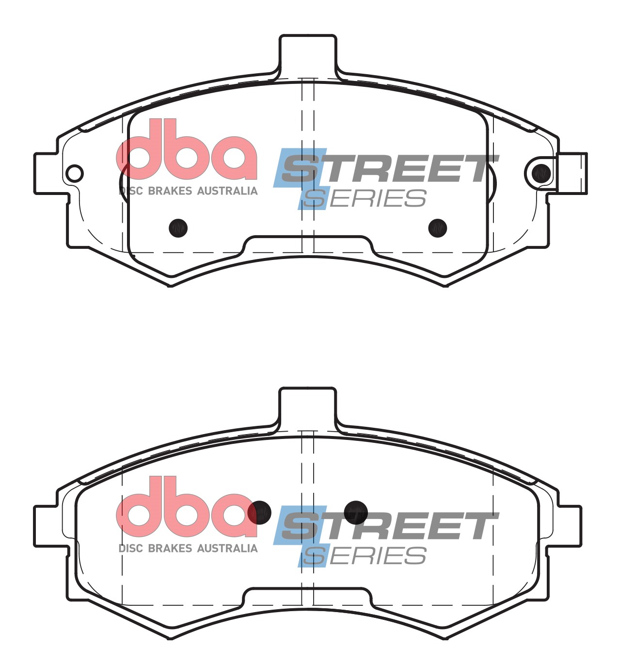 DBA Brake Disc Brake Pads Street Series Ceramic DB1503SS - Image 2