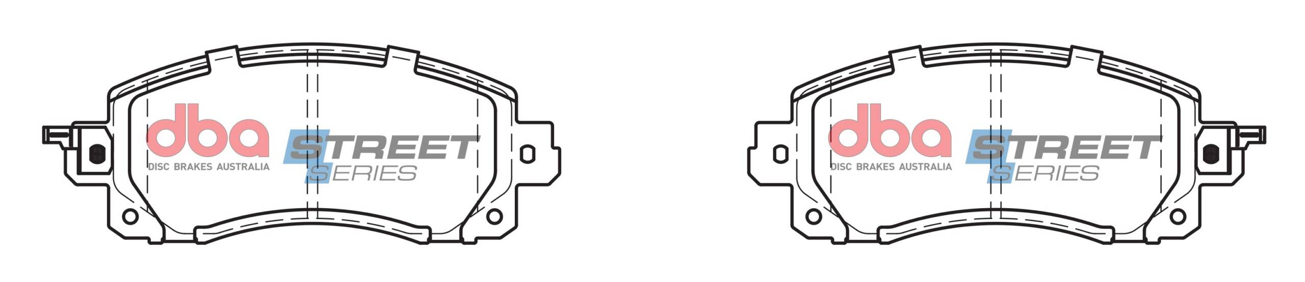 DBA Brake Disc Brake Pads Street Series Ceramic DB15042SS - Imagen 2