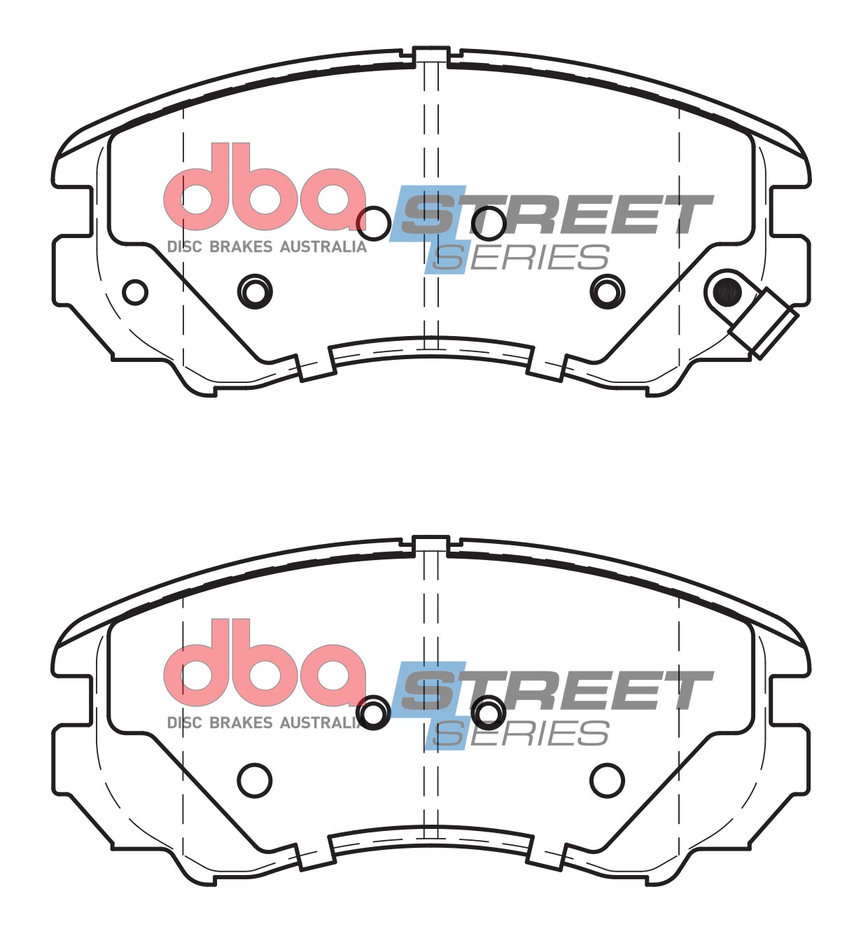 DBA Brake Disc Brake Pads Street Series Ceramic DB1504SS - Imagen 2