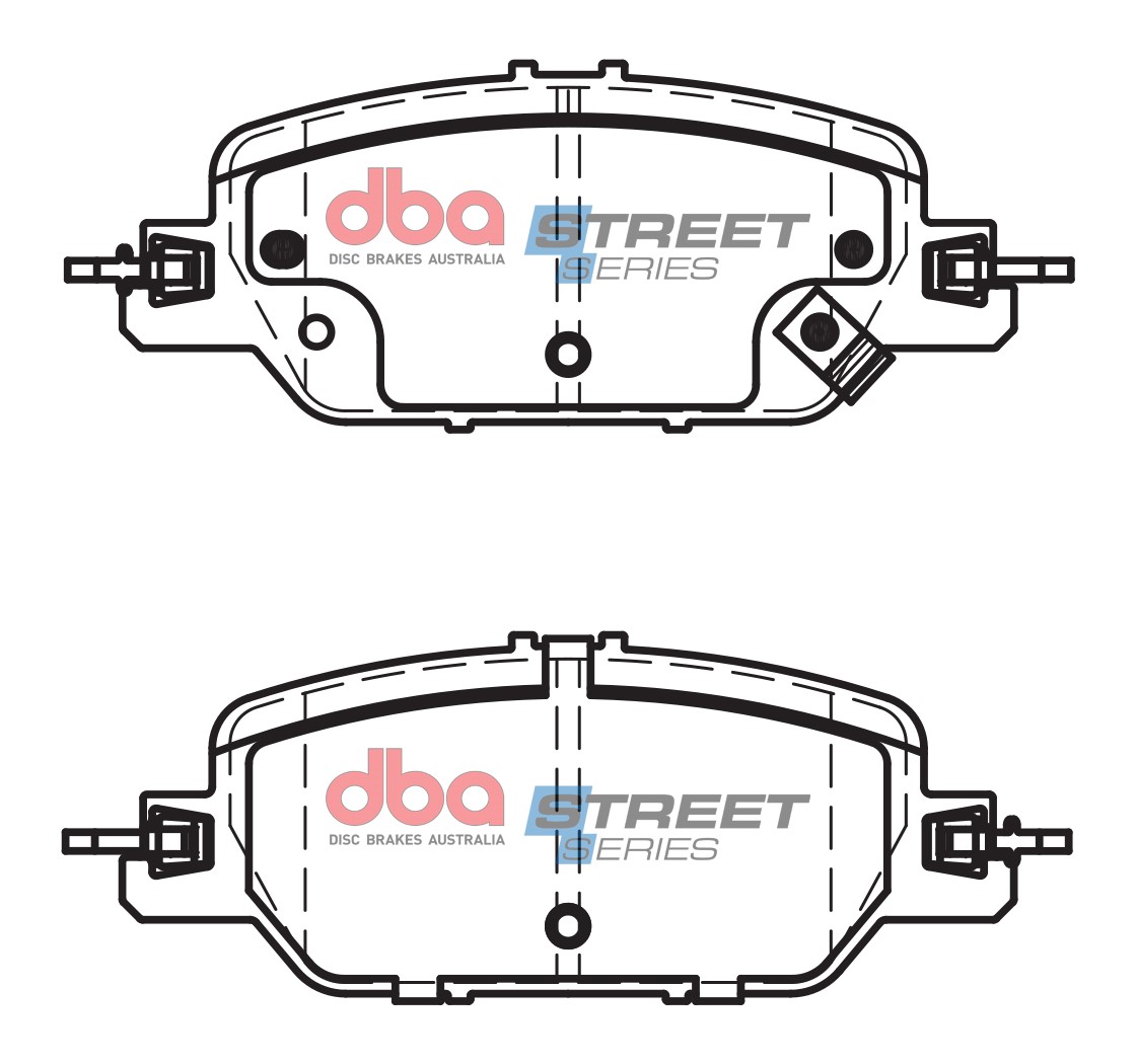 Pastillas de freno DBA Street Series Ceramic DB15054SS - Imagen 2