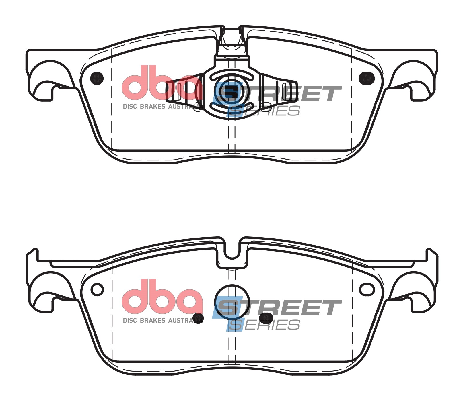 DBA Brake Disc Brake Pads Street Series Ceramic DB15058SS - Imagen 2