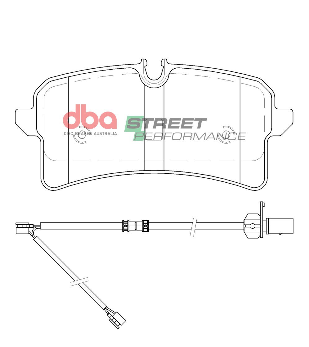 DBA Brake Pads Street Performance DB15096SP - Imagen 2