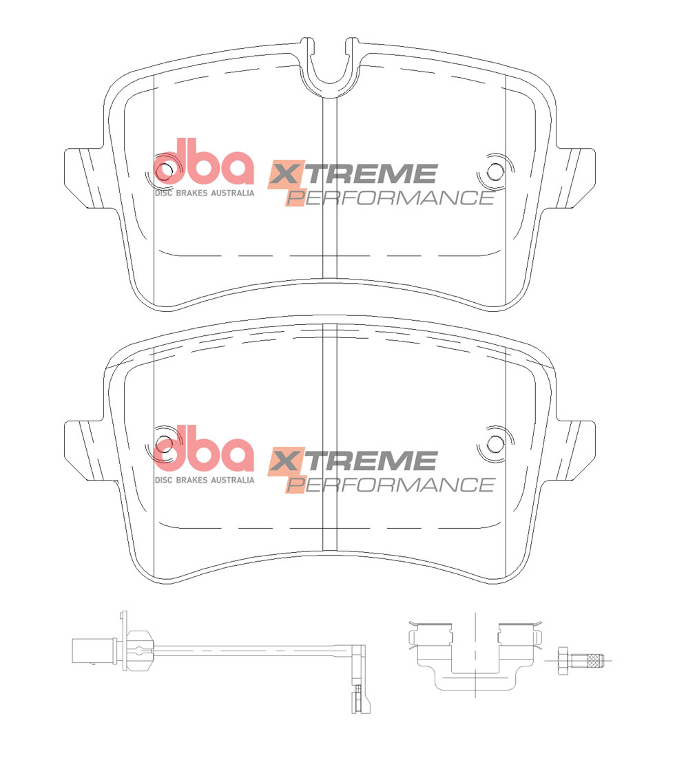 DBA Brake Pads Xtreme Performance DB15101XP - Imagen 2