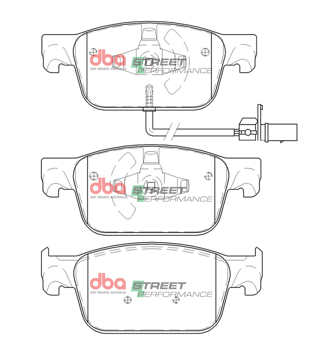 DBA Pastillas de freno Street Performance DB15106SP - Imagen 2